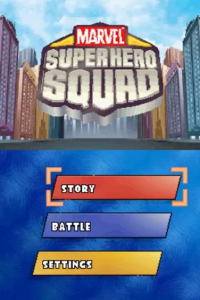 Marvel Super Hero Squad (USA) (En,Fr,Es) screen shot title